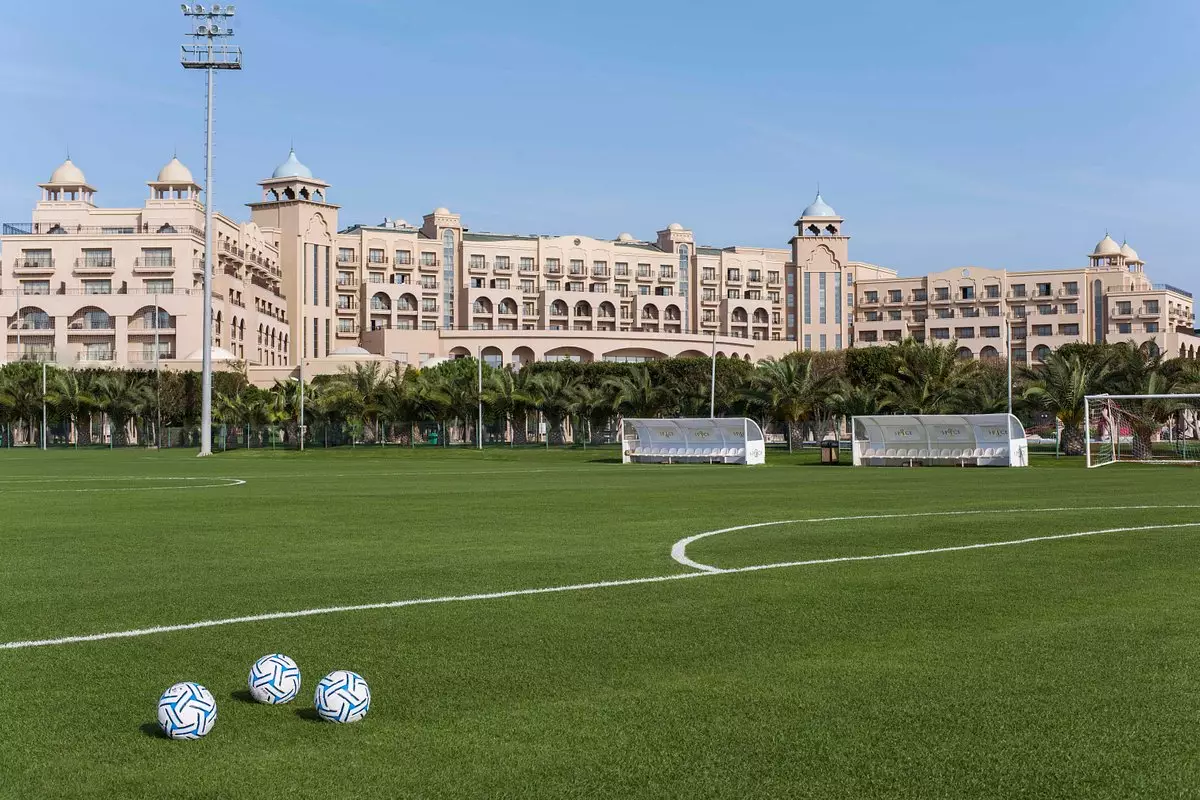 زمین فوتبال هتل اسپایس آنتالیا